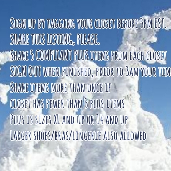 1/17 (CLOSED) PLUS SIZE SHARE GROUP: CURVY CUTIES - Picture 2 of 3